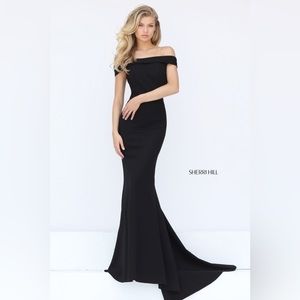 Sherri Hill navy 50824
